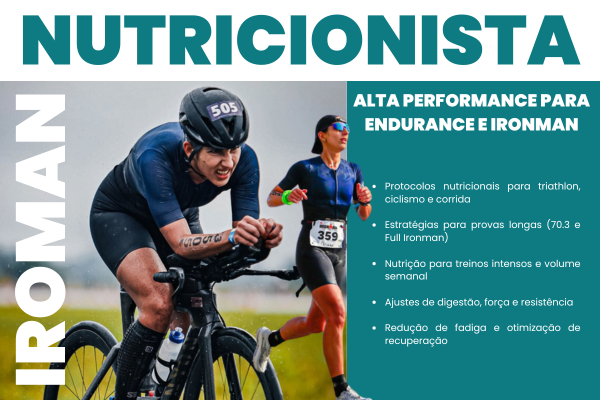 Nutricionista esportiva | Triatleta e ex-competidora de Ironman